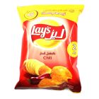 LAY`S CHILLI FLAVOUR CHIPS 45 GMS