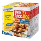 AMERICANA CHICKEN FRIES PLAIN 400 GMS TWIN PACK