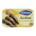 DIAMOND SARDINES IN SUNFLOWER OIL 120 GMS