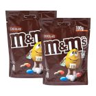 M&M'S MILK CHOCOLATE POUCH 2X180 GMS 15% OFF