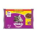 WHISKAS IN GRAVY WITH CHICKEN FOR ADULT CAT 4X80 GMS