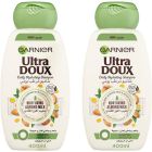 ULTRA DOUX DAILY HYDRATING ALMOND MILK SHAMPOO 2X400 ML