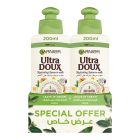 ULTRA DOUX LEAVEIN ALMOND MILK 200 ML TWIN PACK @33% OFF