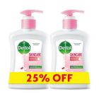 DETTOL HAND WASH SKINCARE TWIN PACK 25%OFF