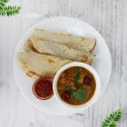 AL JAZIRA DOSA MIX WITH SAMBAR AND CHUTNEY PER PACK