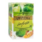 TWININGS GINGER & LIME MEAST TEA BAG 20S