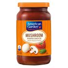 AMERICAN GARDEN MUSHROOM PASTA SAUCE VEGETARIAN GLUTEN FREE 397 GMS