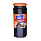 AMERICAN GARDEN SLICED BLACK OLIVES IN BOTTLE 450 GMS