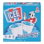 ICEE SQUEEZ ICEE FROZEN CUP BLUE RASPBERRY 4 CT