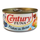 CENTURY TUNA FLAKES IN BRINE 180 GMS