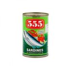 555 SARDINES IN TOMATO SAUCE 155 GMS