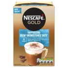 NESCAFE GOLD CAPPUCCINO DECAFFEINATED UNSWEETENED 8 SACHET 120 GMS