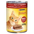 FRISKIES CAT CHUNK POUND BEEF & VEG 400 GMS