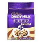 CADBURY MILK & WHITE GIANT TWIST B 105 GMS