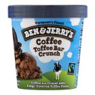 BEN & JERRYS ICE CREAM COFFEE HEATH BAR CRUNCH 16 OZ