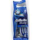 GILLETTE BLUE 3 SIMPLE DISPOSABLE RAZOR 4`S