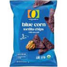 O ORGANIC TORTILLA CHIPS BLUE 8.25 OZ