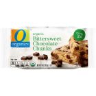 O ORGANIC CHOCOLATE CHUNKS BITTERSWEET 10 OZ