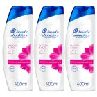 HEAD AND SHOULDERS SMOOTH AND SILKY ANTI DANDRUFF SHAMPOO 3X400 ML