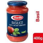 BARILLA BASILICO PASTA SAUCE WITH ITALIAN TOMATO AND BASIL 400 GMS