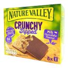 NATURE VALLEY CRUNCHY DIPPED MILK CHOCOLATE 8X20 GMS