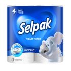 SELPAK SUPER SOFT TOILET PAPER ROLL 4'S