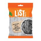 LIST ROASTED AND SALTED BLACK SUNFLOWER SEEDS 80 GMS