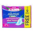 ALWAYS XL ALOE COOL PADS 48'S