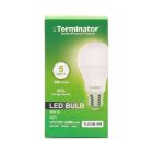 TERMINATOR LED BULB 5W E27 WHITE 1'S