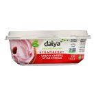 DALYA STRAWBERRY VEGAN CREAM CHEESE STYLE 8 OZ