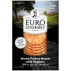 EUROGOURMT SLICED TURKEY FILLET WITH PEPPERS 130 GMS