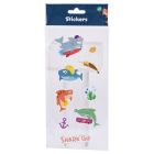 GENERAL PRODUCTS STICKERS SET 9 PCS SHARK DESIGN 1'S