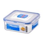 LOCK AND LOCK SQUARE SHORT FOOD CONTAINER 870 ML 1'S