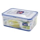 LOCK AND LOCK RECTANGULARSHORT FOOD CONTAINER 2.3 LTR WITH DIVIDER 1'S