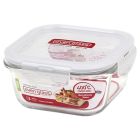LOCK AND LOCK BOROSEAL 2 HEAT RESISTANT GLASS SQUARE 500 ML 1'S