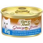 PURINA FANCY FEAST GRAVY LOVERS OCEAN WHITEFISH AND TUNA FEAST 85 GMS