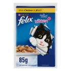 PURINA FELIX KITTEN WITH CHICKEN IN JELLY 85 GMS