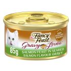 PURINA FANCY FEAST GRAVY LOVERS SALMON FEAST IN SEARED SALMON CAT FOOD 85 GMS