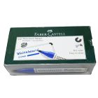 FABER CASTELL WHITEBOARD PEN BLUE MARKER BOX OF 10'S