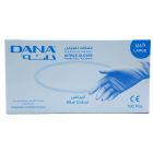 DANA NITRILE GLOVES LRG. BLUE COLOUR 100`S