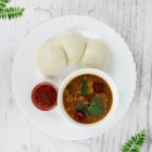 AL JAZIRA IDLI WITH SAMBAR AND CHUTNEY PER PACK