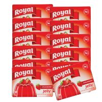 ROYAL STRAWBERRY FLAVOUR JELLY 12X85 GMS