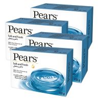 PEARS GERM SHIELD SOAP(BLUE) 125 GM 3+1 FREE