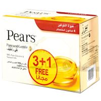 PEARS SOAP PURE & GENTLE 125 GMS 3+1 FREE