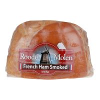ROODE MOLEN FRENCH FREE HAM SMOKED PER KG (CONTAINS PORK)