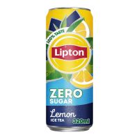 LIPTON ZERO SUGAR LEMON ICE TEA CAN 320 ML