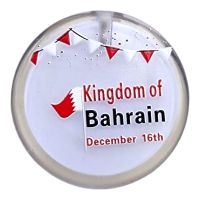 BAHRAIN ROUND BADGE WITH LIGHT