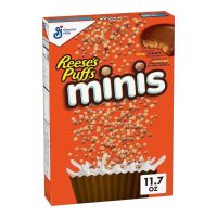 GENERAL MILLS CEREAL REESES PUFFS MINIS 11.7 OZ