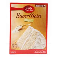 BETTY CROCKER WHITE CAKE MIX SUPER MOIST 500 GMS