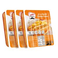 AL KABEER FROZEN CHICKEN FRANKS 3X340 GMS